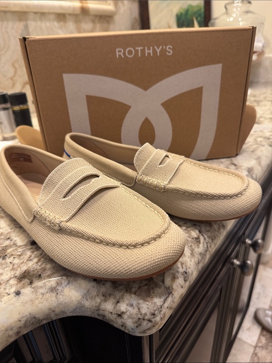 Rothy's Shoes - Rothy's women’s Beige Knit loafers